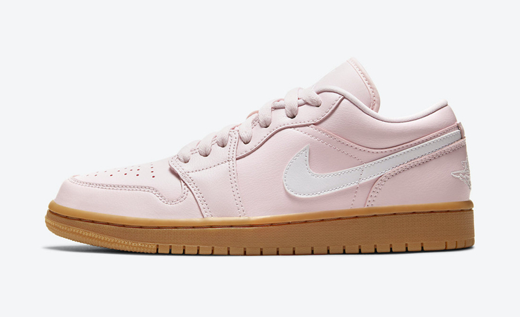 Air Jordan 1 Low,Pink Gum,DC07  猛男看了直呼想要！全粉色装扮 AJ1 Low 官图曝光！