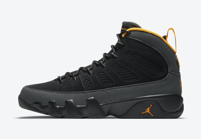 AJ,AJ9,Air Jordan 9,University  机能工装风！黑黄 Air Jordan 9 官图释出！