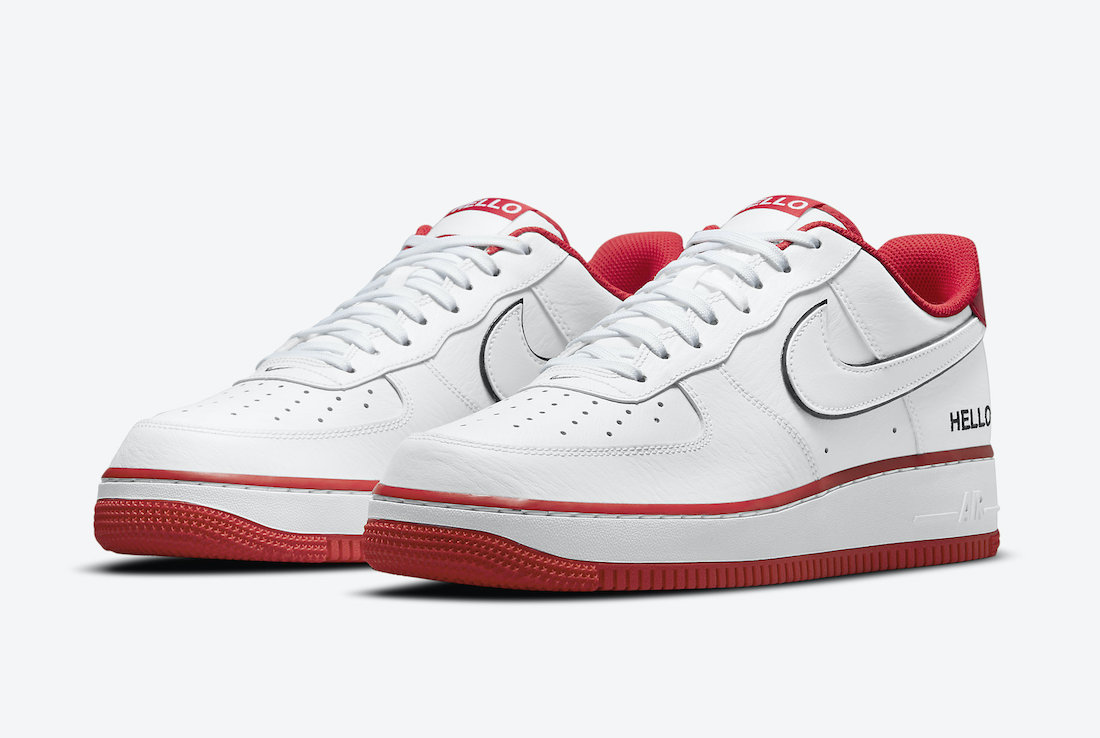 Air Force 1,Nike,CZ0327-100  Nike 向你说 “Hello”！全新 Air Force 1 即将发售！