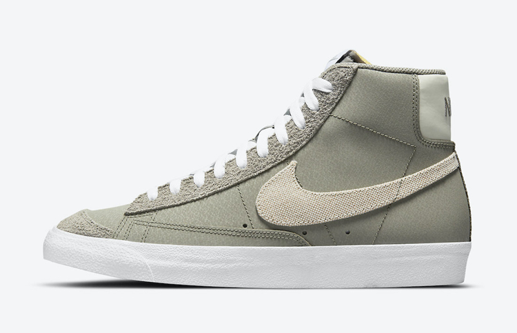 Nike,Blazer Mid 77,DH4106-300  多材质鞋身！Nike Blazer Mid 又出全新配色！