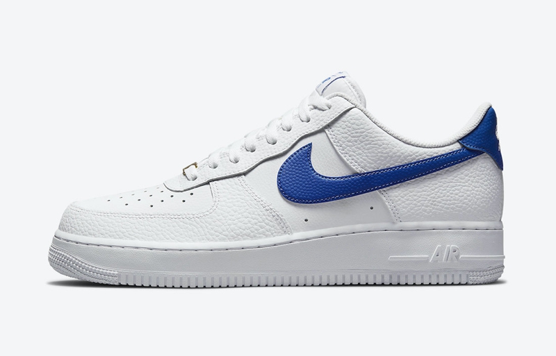 Nike,Air Force 1 Low,DM2845-10  白蓝造型质感满满！全新金扣 AF1 官图曝光！