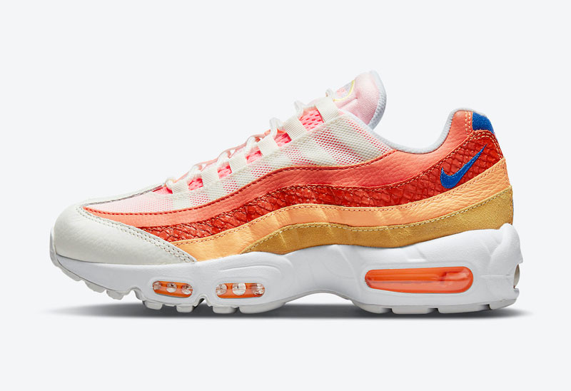 Nike,Air Max 95,Campfire Orang  渐变鞋身超吸睛！这双全新 Air Max 95 你打几分？