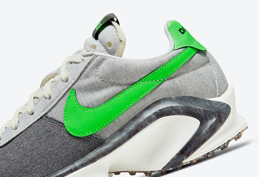 Nike,D / MS / X Waffle,Mean Gr  绿色 Swoosh 点缀！新 Nike 环保鞋即将正式发售！