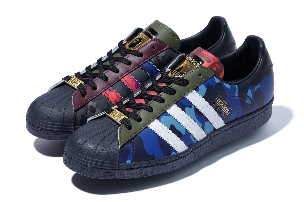 BAPE,adidas,Superstar,发售  高于原价不少！BAPE x adidas 贝壳头再度发售！登记已开启！