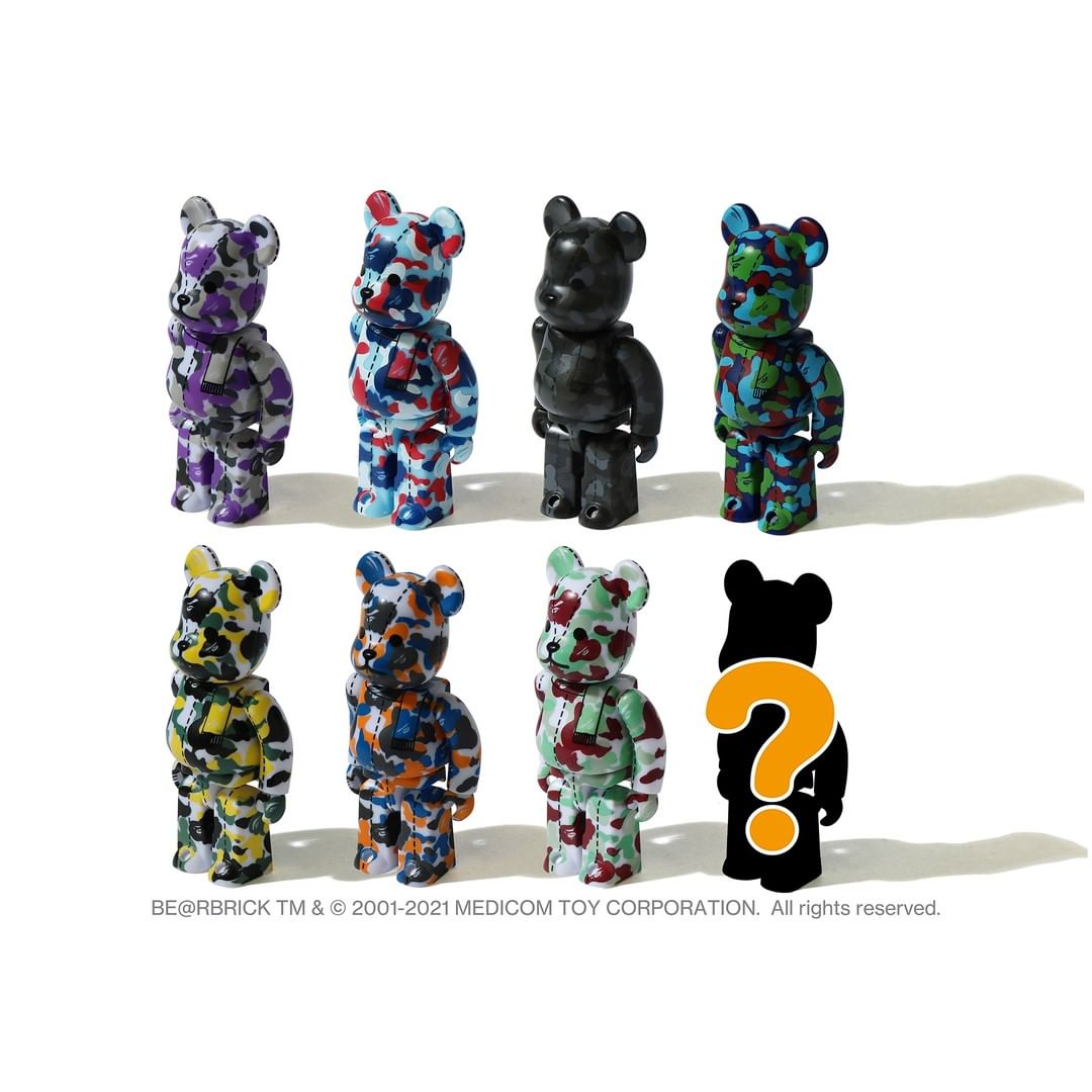 BAPE,BE @ RBRICK  情怀玩家、发烧友们来看一看！全新 BAPE x 积木熊联名曝光！