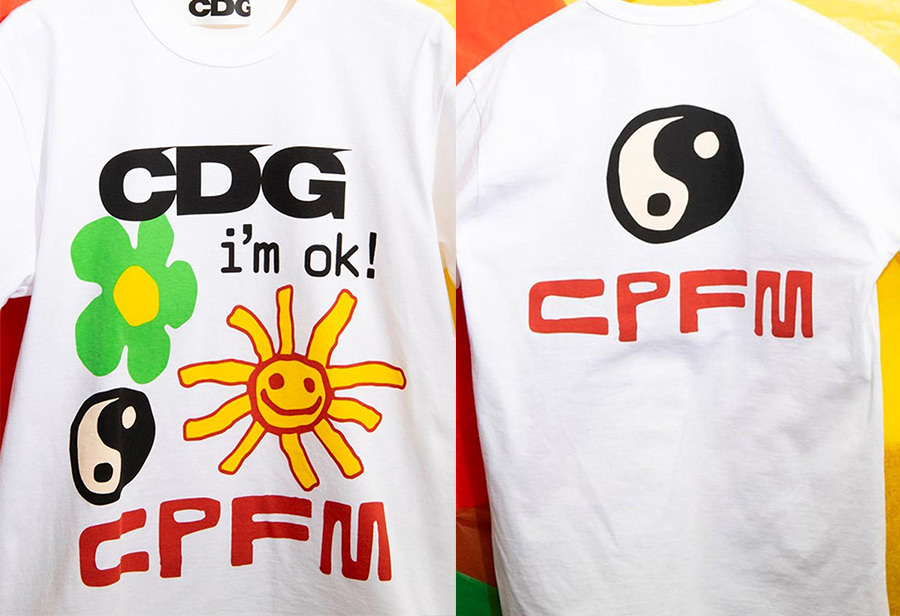超可爱涂鸦加持！CDG x CPFM 联名T 恤明日发售！ 球鞋资讯FLIGHTCLUB 