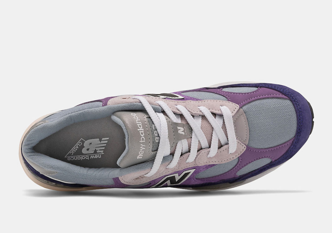 New Balance,992 Violet Purple, 罗兰紫新配色 复古风拉满！New Balance 992 新配色刚刚发售！