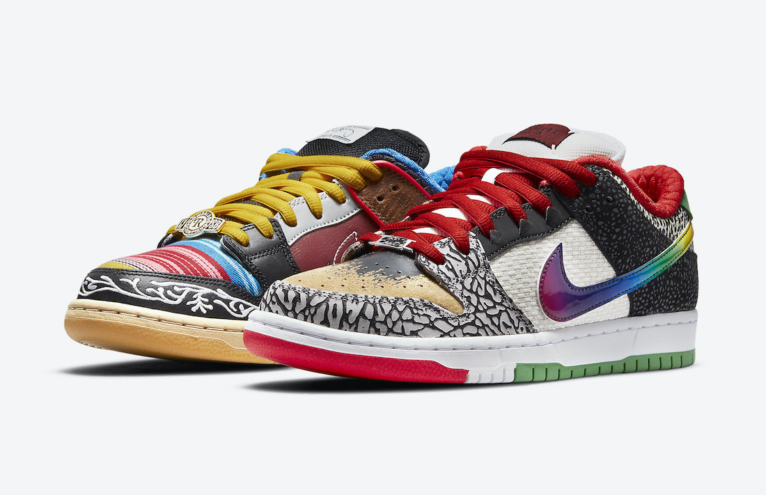 Nike,SB Dunk Low,What The P-Ro  细节多到数不清！全新「What The」Dunk SB 看着就贵！