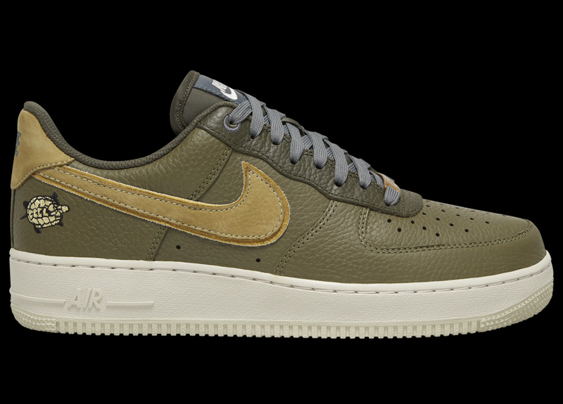 Nike,Air Force 1 Low,AF1,DA848  刺绣小乌龟加持！全新 Nike AF1 Low “Turtle” 官图释出！