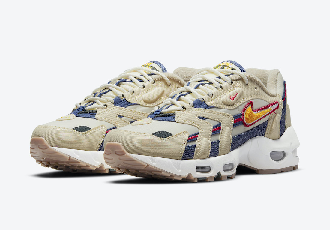 多材质拼接鞋身 这双 air max 96 ii 还挺酷