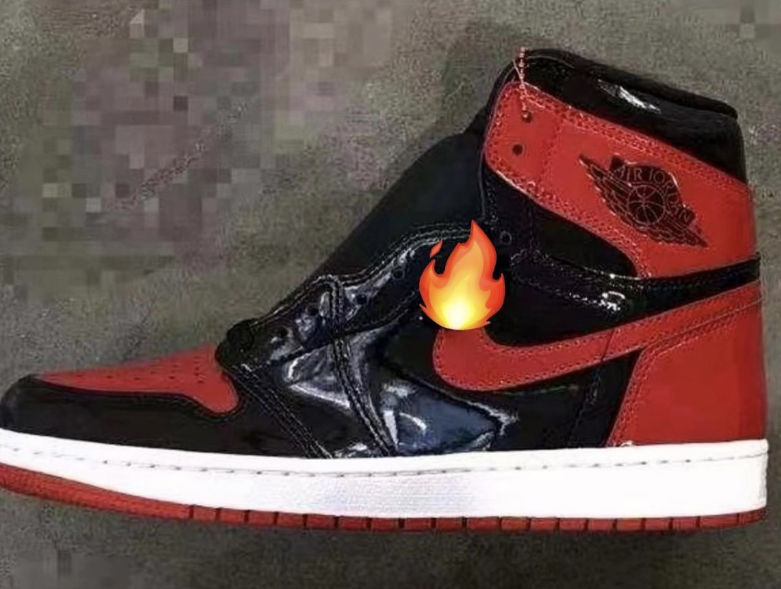 Nike,Jordan Brand,Air Jordan 1   时隔 5 年再度回归！全新 Air Jordan 1 黑红禁穿实物图曝光！