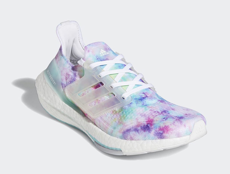 adidas,Ultra Boost 2021,Tie-Dy  海洋扎染限定！Ultra Boost 21 “Tie-Dye” 现已发售！