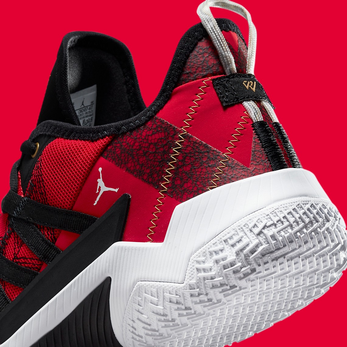 经典黑红配色全新jordanwestbrookonetakeii曝光