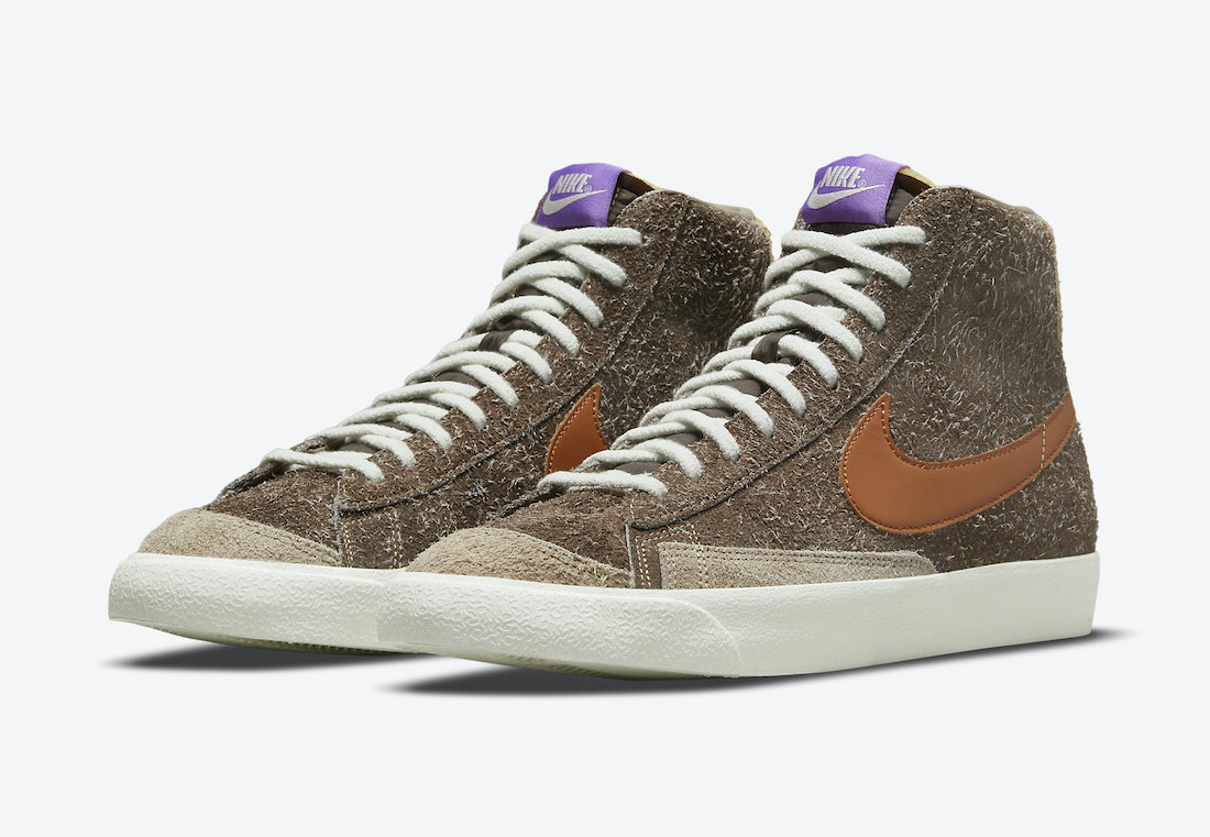 Nike,Blazer Mid,DM7581-200  质感爆棚！全新配色 Nike Blazer Mid 官图曝光！