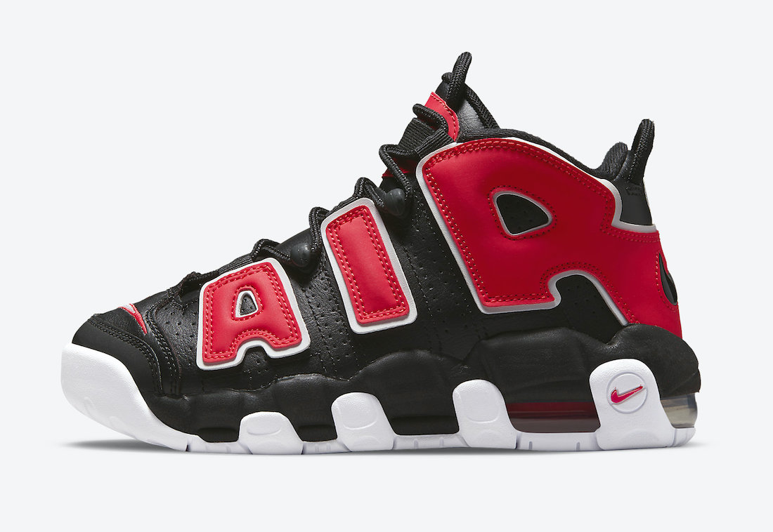 Nike,Air More Uptempo,DM3190-0  经典黑红配色！皮蓬「大 AIR」 官图曝光！