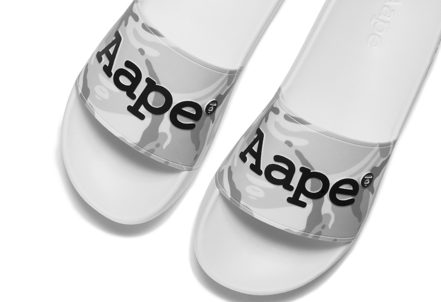 AAPE,SLIPPER,OASIS  经典迷彩元素！AAPE 2021 夏季系列鞋款刚刚上架！