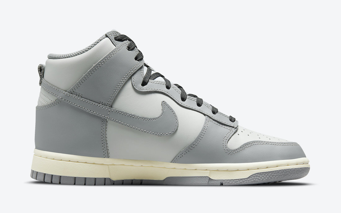 Nike,Dunk High,DD1869-001  经典「烟灰色」！全新 Nike Dunk High 官图曝光！