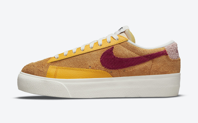 Nike Blazer Low,Sunset,DO6721-  「日落」风格太好看！全新配色 Blazer Low 官图曝光！