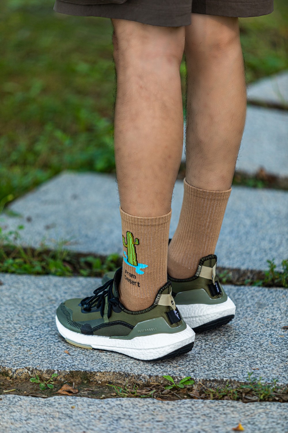 超厚boost不讲武德军事风海洋联名刚刚发售上脚真帅