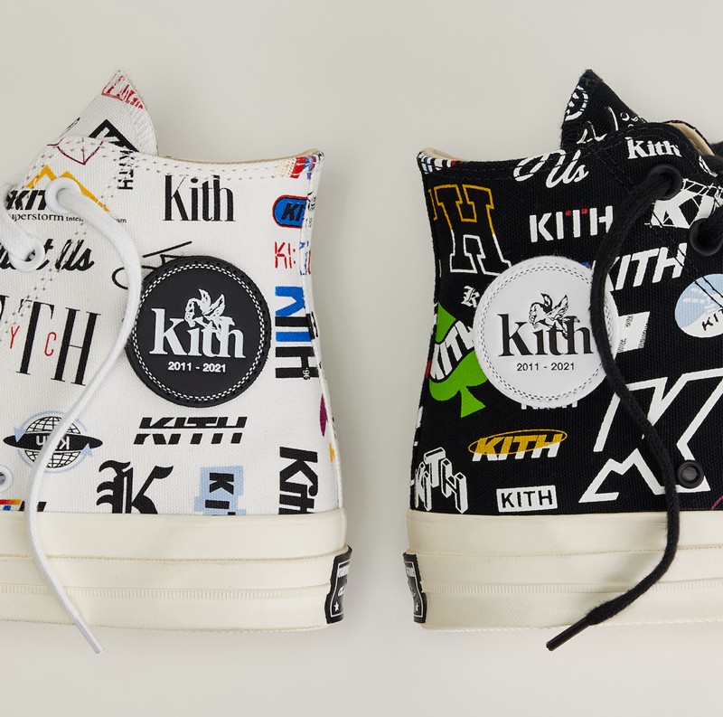 KITH,Converse,Chuck 70,10th An  海外今日上架！KITH x Converse 联名系列最新实物曝光！