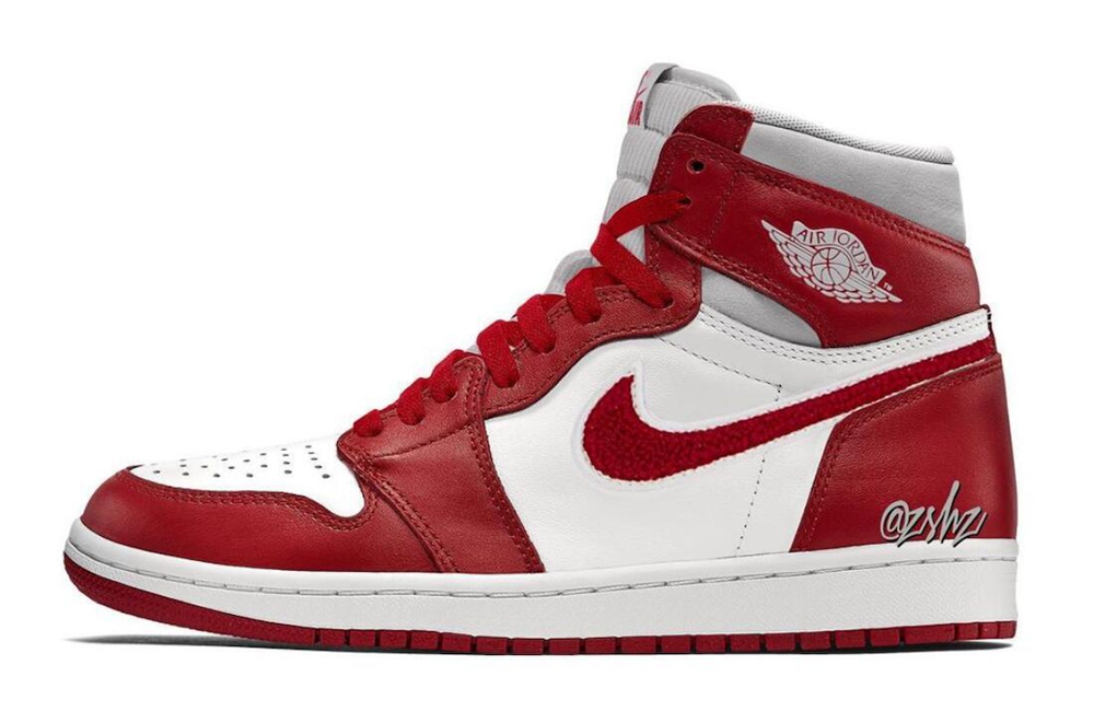 Nike,DJ4891-061,Air Jordan 1 H  灯芯绒加持！全新配色 Air Jordan 1 实物曝光！