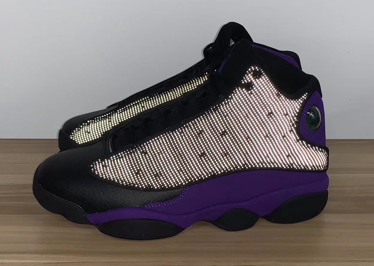 AJ,Air Jordan 13,Court Purple,  3M 反光效果太酷了！全新配色 Air Jordan 13 官图曝光！