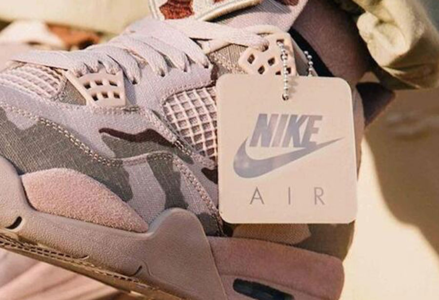 Nike,DJ1193-200,Aleali May x A  父女情深！全新专属配色 Air Jordan 4 实物图曝光！