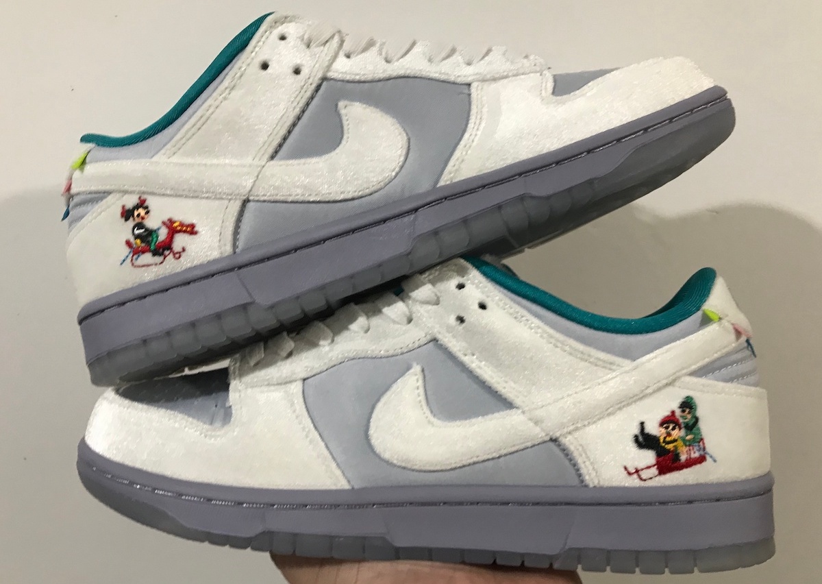 Nike,Dunk Low,发售  真「冰雪奇缘」Dunk Low 实物曝光！终于要发售了？