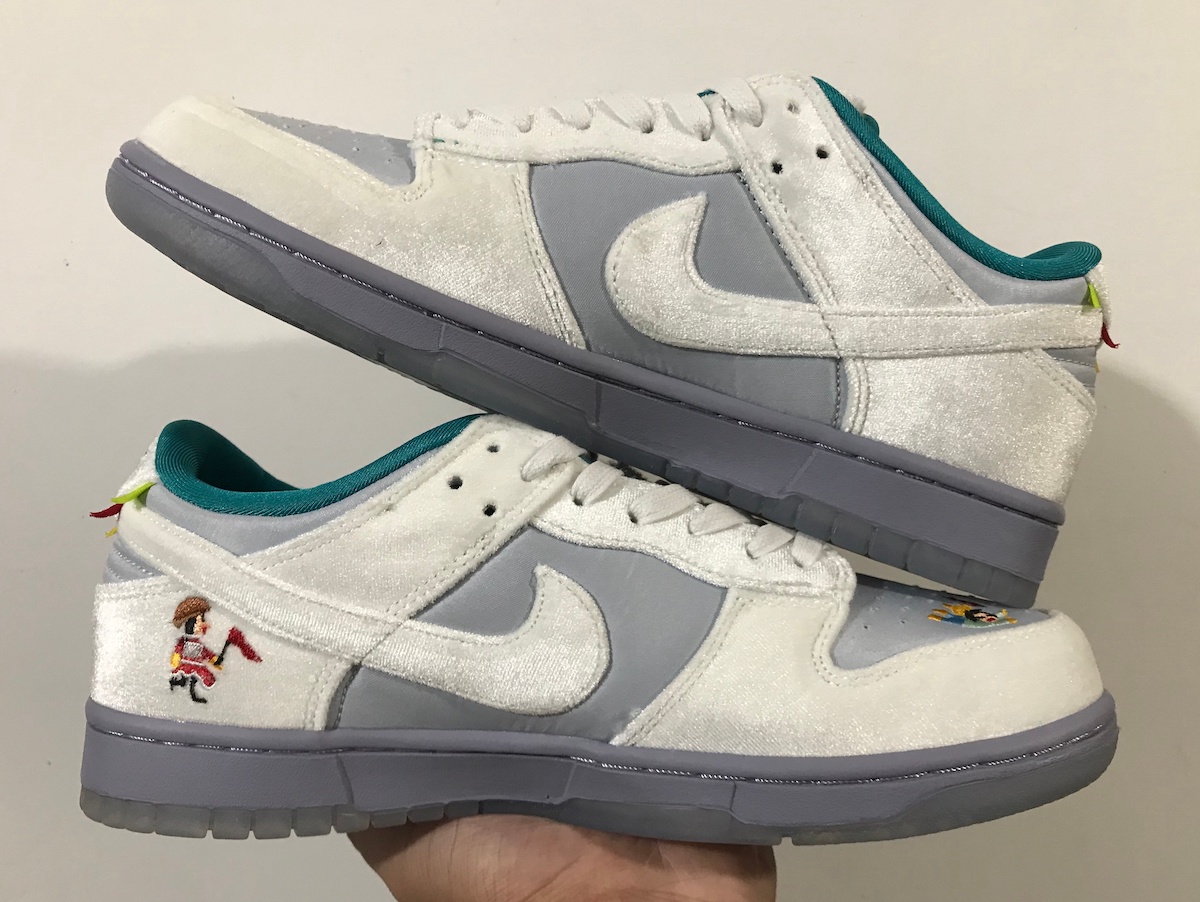 Nike,Dunk Low,发售  真「冰雪奇缘」Dunk Low 实物曝光！终于要发售了？