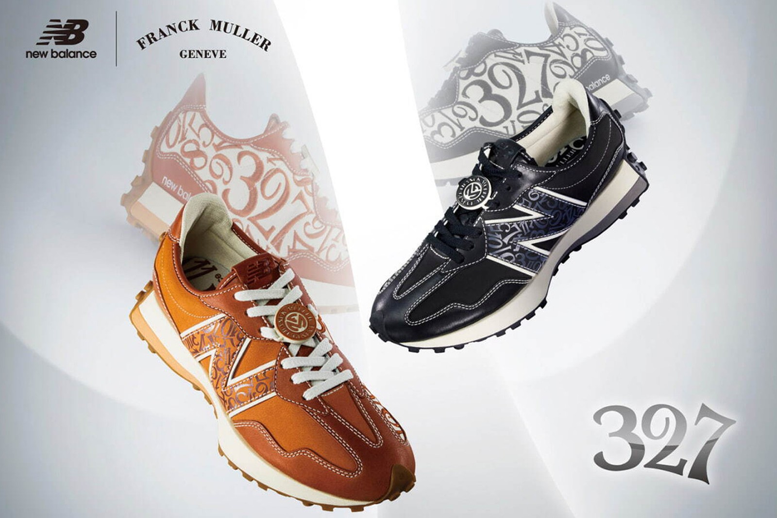 New Balance,Franck Muller,MS32  高贵奢华风！两款全新配色 New Balance 327 即将发售！