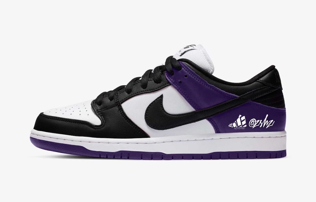 Nike,Dunk Low,Court Purple  「恶人紫」又来了！白紫 Dunk Low 实物曝光！