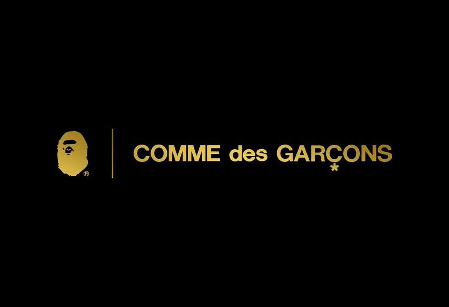 BAPE,CdG,Comme des Garçons  强强联手！BAPE x CDG 限定系列近期发售！