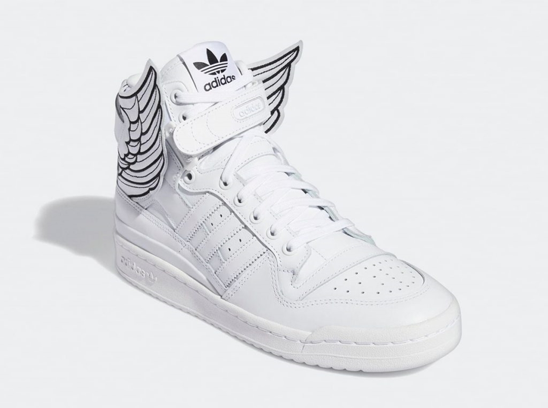 adidas Originals,Jeremy Scott,  反向「翅膀鞋」有点帅！JS x adidas Forum 官图曝光！
