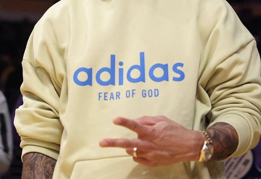 FOG,adidas,Fear of God  首款 FOG x adidas 终于来了！网友：等了一年就印个 Logo？！