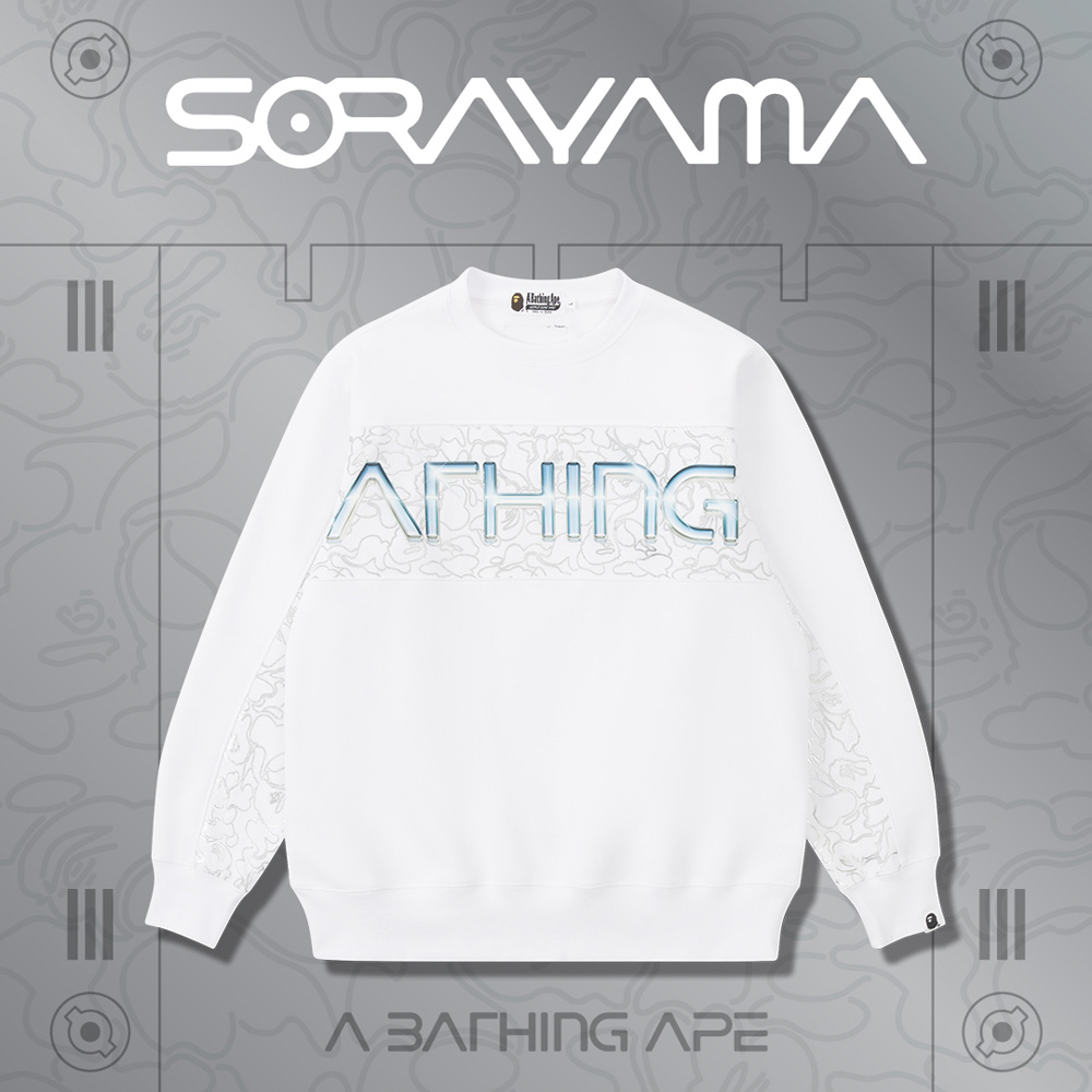 A Bathing Ape Bape Logo L/S Tee HAJIME SORAYAMA 空山基 長袖 A Bathing Ape Bape Logo L/S Tee HAJIME SORAYAMA 空山基 長袖