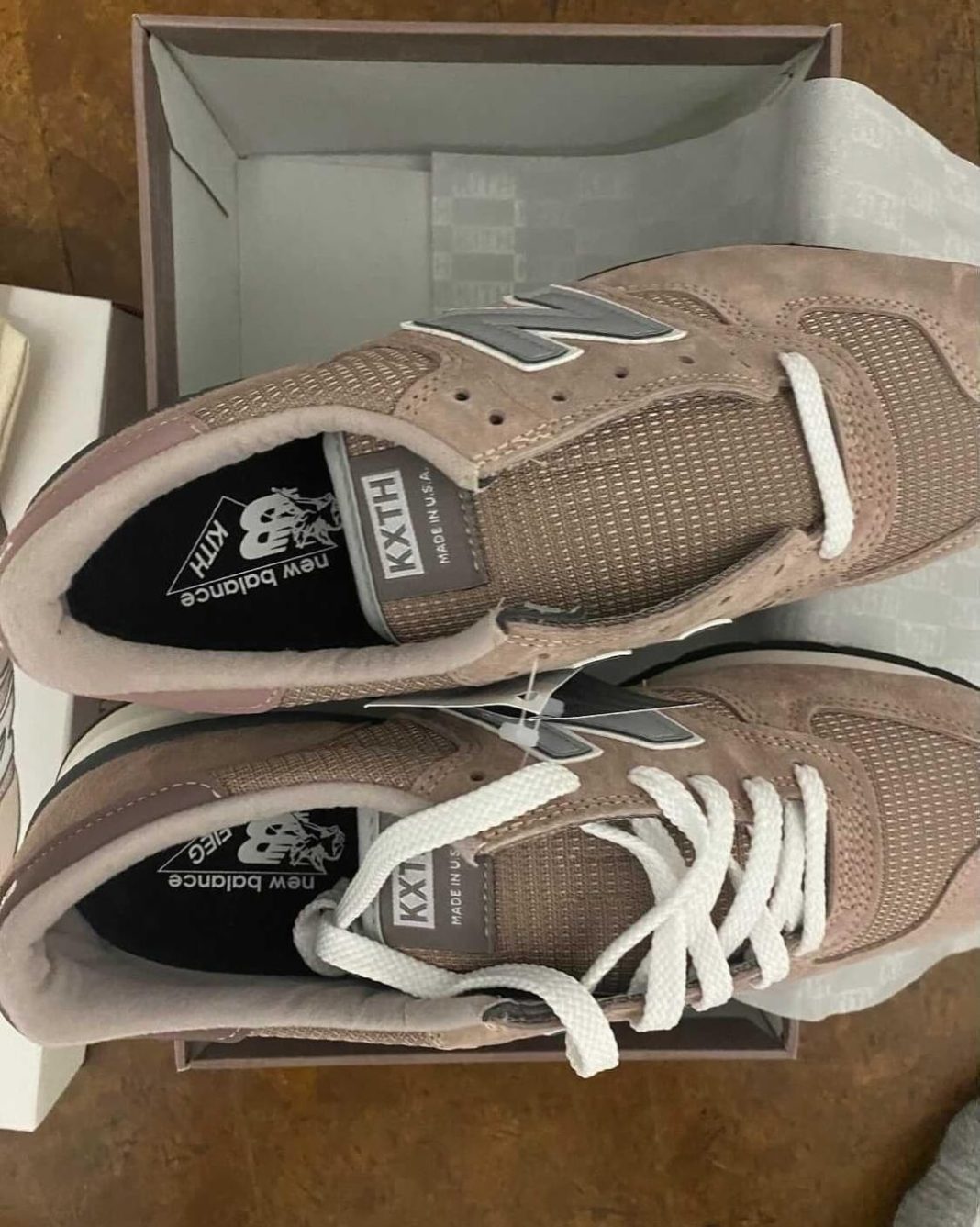 M990KT1,Dusty Rose,990v1,New B  超难买的联名又来了！KITH x New Balance 质感太赞！