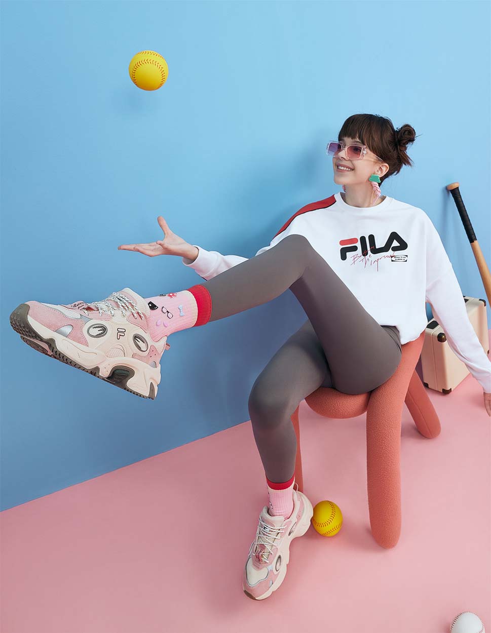 FILA,FILA FUSION,RACCOON  虎年特别系列！欧阳娜娜同款「大眼鞋」发售！