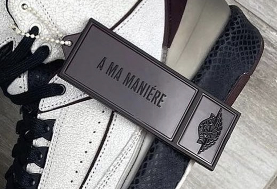 AMM,A Ma Maniére,Air Jordan 2,  蛇纹中底 + 爆裂皮革！AMM x AJ 联名新鞋完整实物曝光！