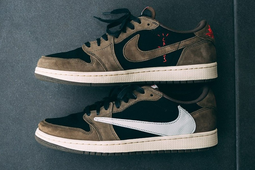 Travis Scott,Air Jordan 1 Low  Travis Scott 看了直呼内行！新配色 AJ1 Low 实物曝光！