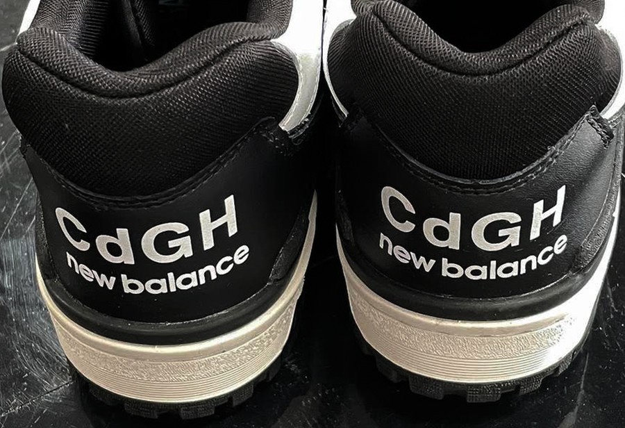 Comme des Garcons Homme,New Ba  比伯、Bella 上脚的「黑马鞋款」迎来 CdG 联名！实物首次曝光！