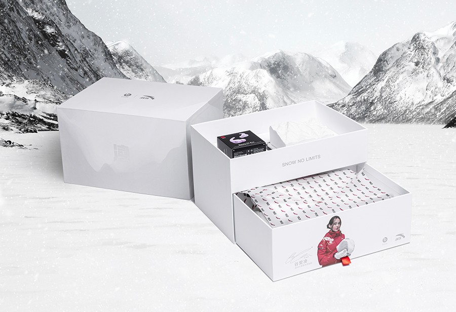 安踏,Beats  国民滑雪少女！安踏为她打造的「冰雪礼盒」现已发售！
