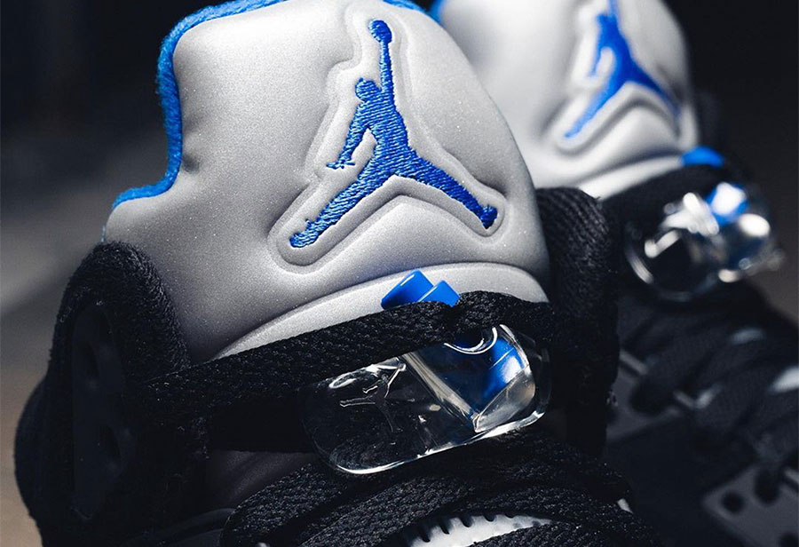 Nike,Air Jordan 5,Racer Blue  神似黑葡萄！全新配色 Air Jordan 5 最新实物图曝光！
