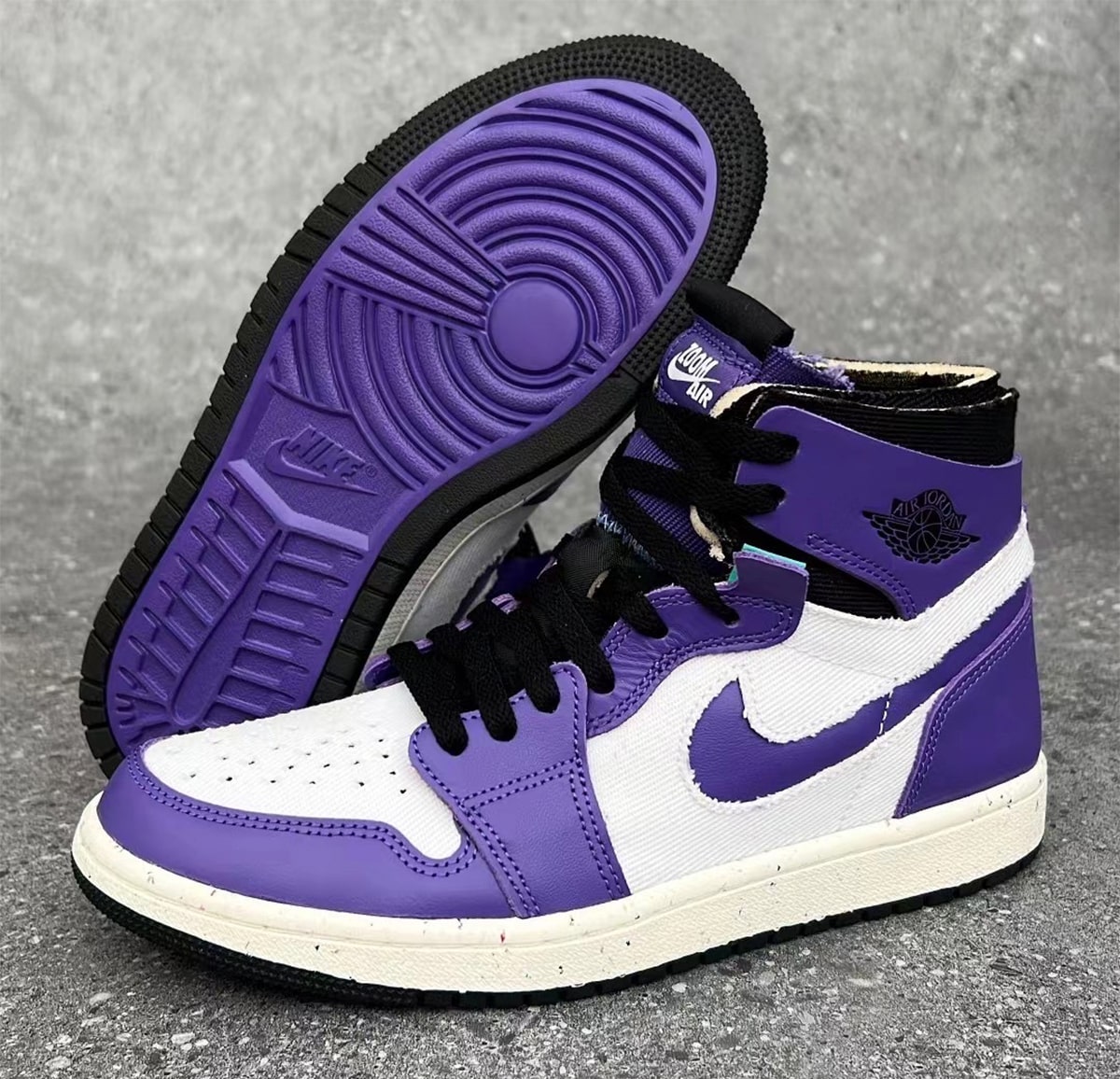 Air Jordan 1,AJ1,发售  紫加哥 AJ1 又来了！这次有点不一样！