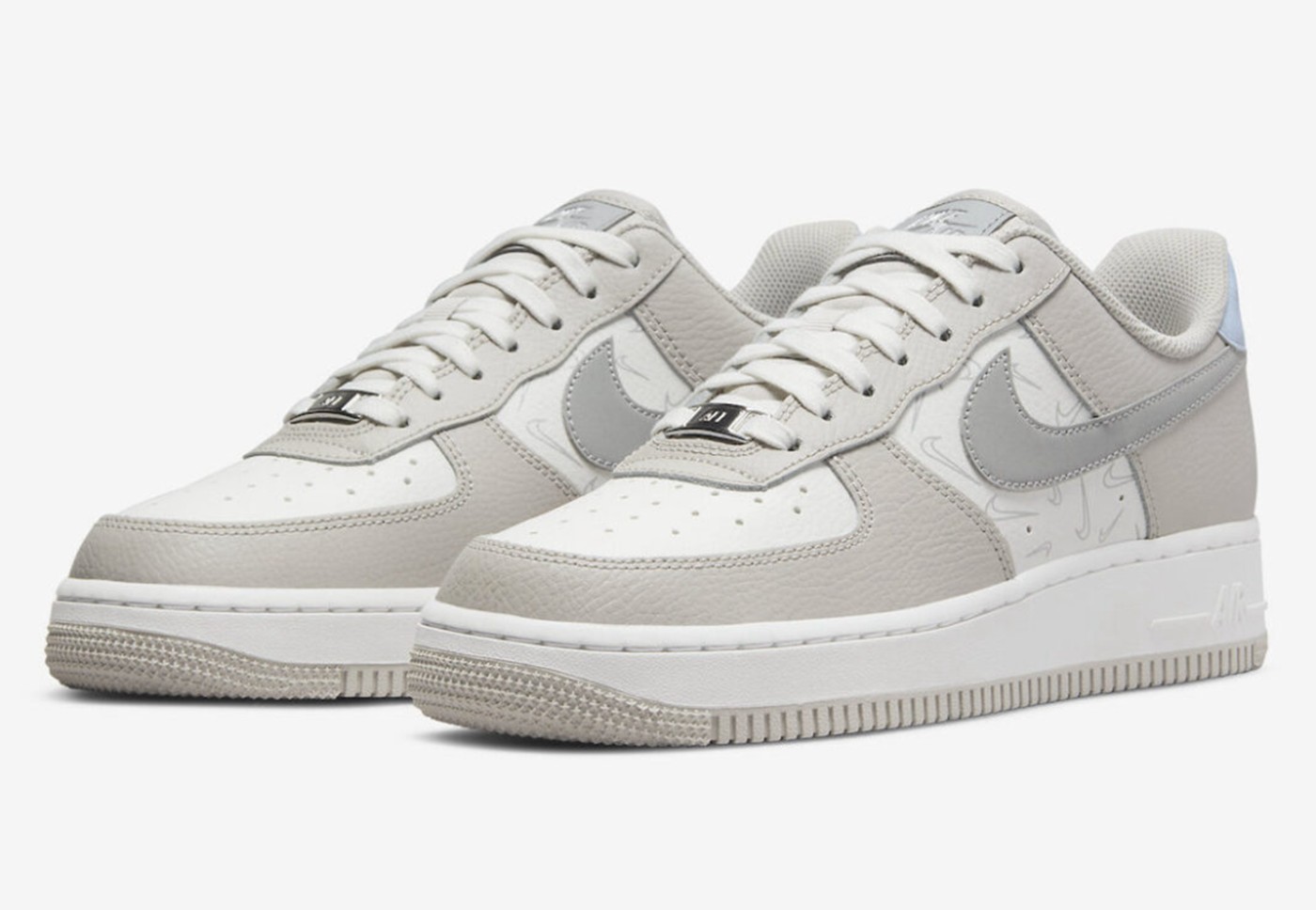 Nike,Air Force 1 Low  炫酷反光 Swoosh 太帅了！全新 AF1 Low 官图曝光！