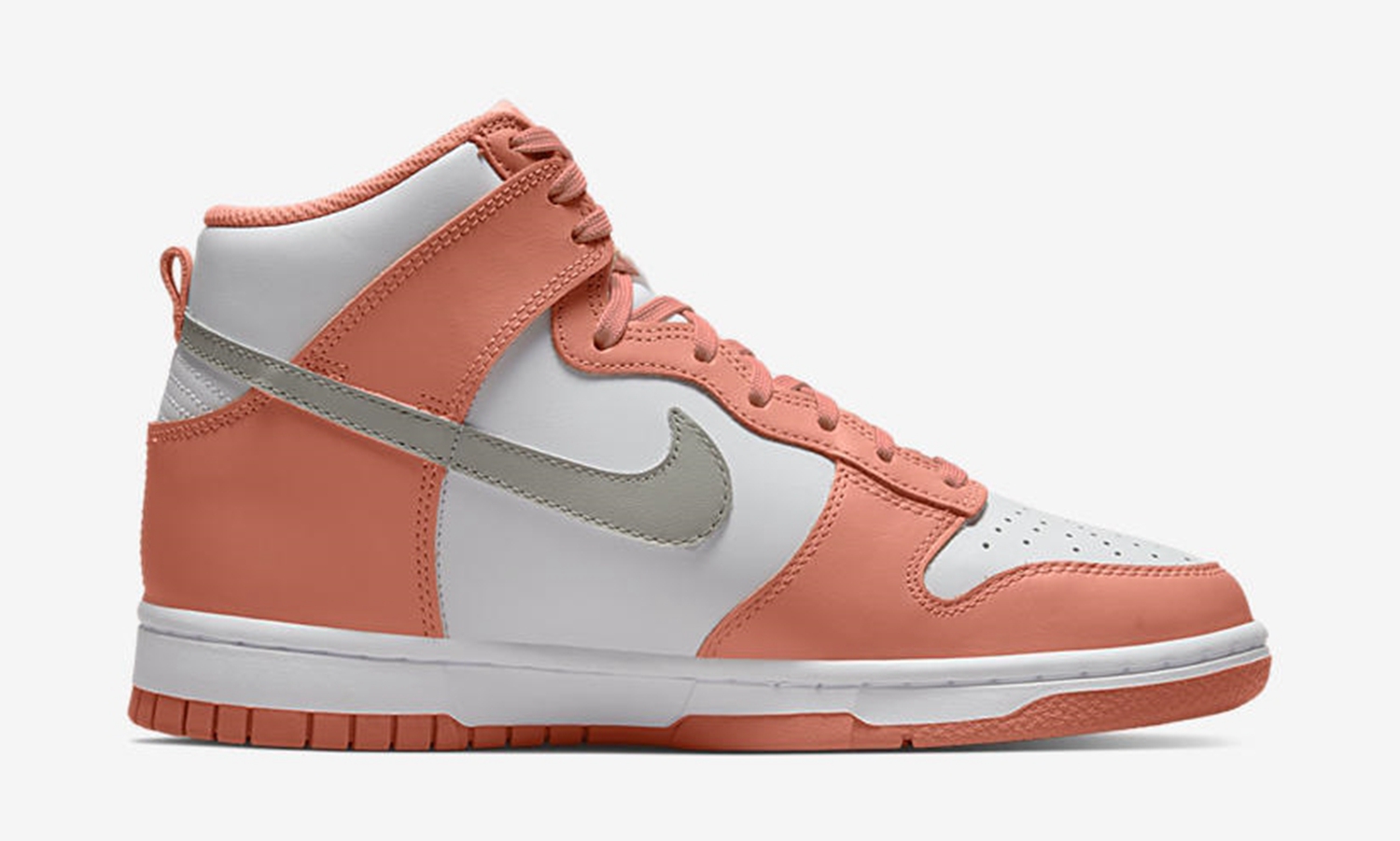 Nike,Dunk High WMNS,DD1869-600  清新水蜜桃装扮！全新配色 Dunk Hi 官图曝光！