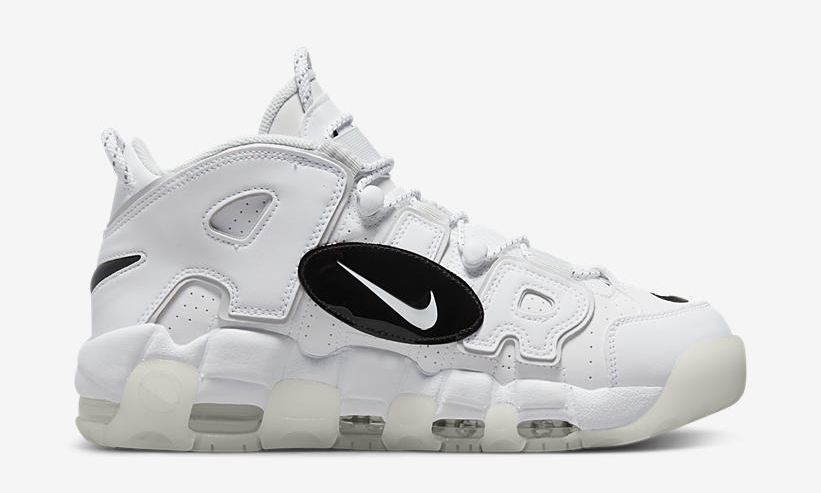 Nike,Air More Uptempo,DQ5014-1  有 OFF-WHITE 那味！黑白解构「大 AIR」也太酷了！