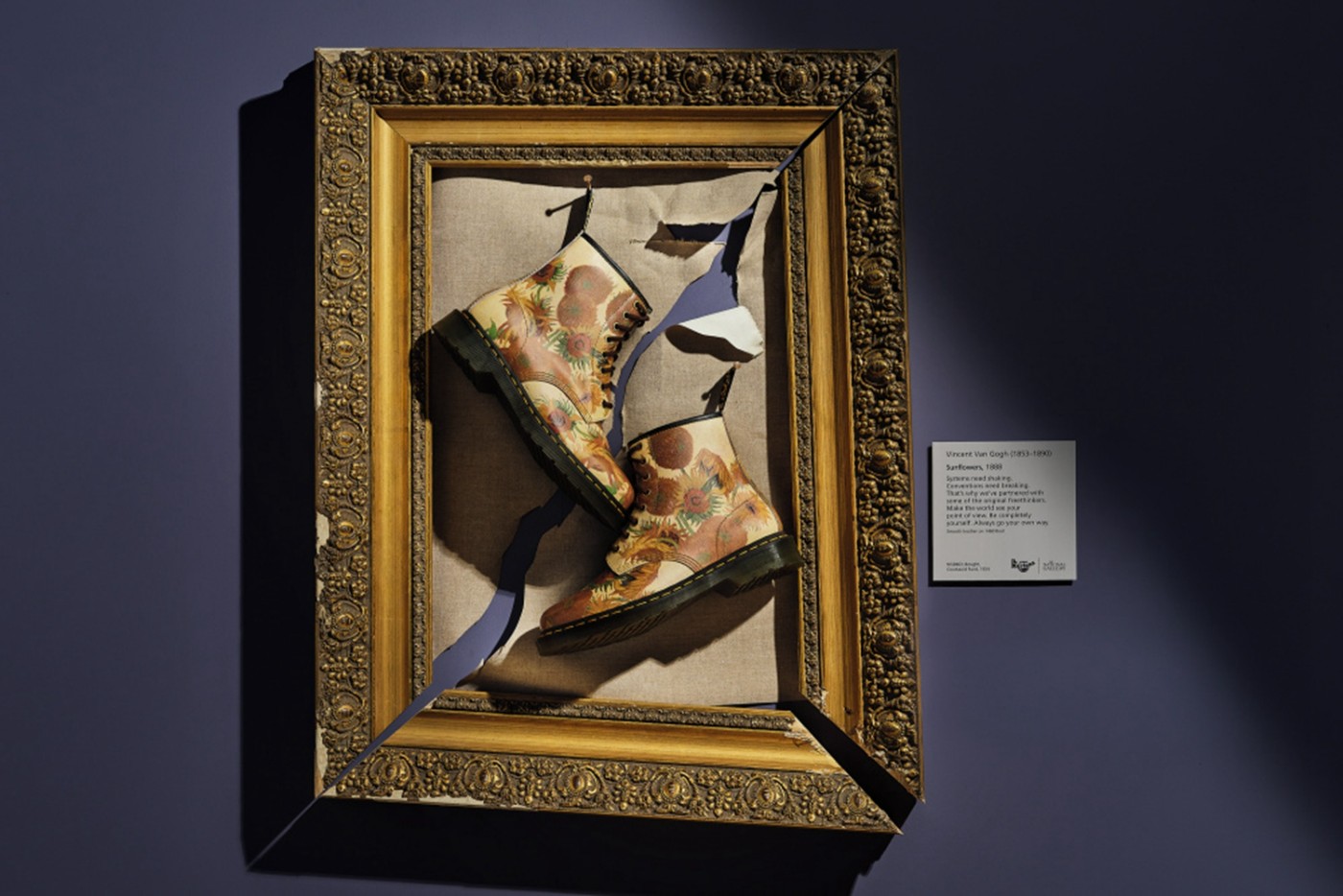 Dr. Martens,1460,1461  这联名够重磅了吧！国家美术馆 x 马丁靴系列正式发布！