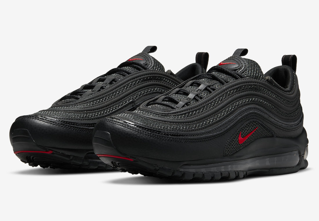 Nike,Air Max 97,Bred,DV3486-00  像极了黑武士的禁穿？全新 Air Max 97 官图曝光！