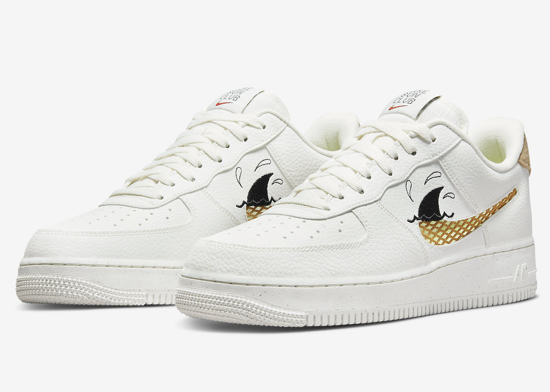 Nike,Air Force 1 Low,DM0117-10  镂空网兜钩子头一次见！全新「夏日俱乐部」AF1 官图释出！