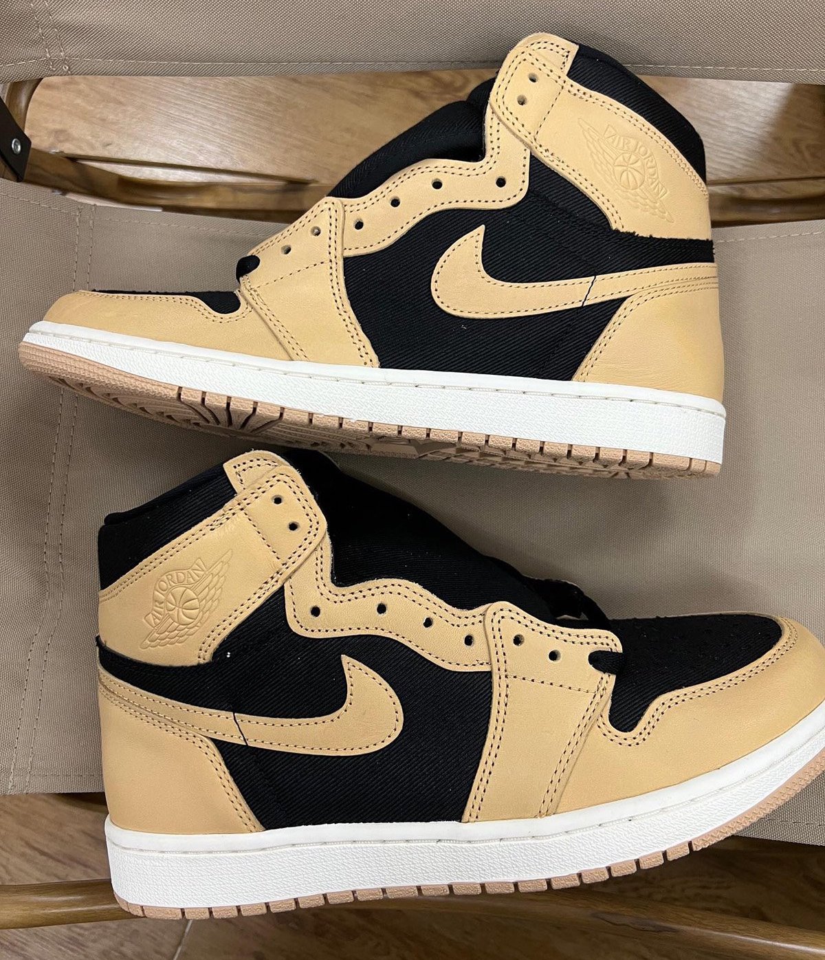 Air Jordan 1,AJ1,Heirloom  「传家宝」AJ1 实物曝光！用料规格真不一般！